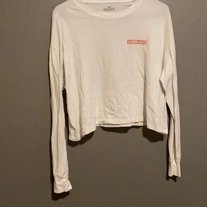 White Hollister Long sleeve Tshirt.
